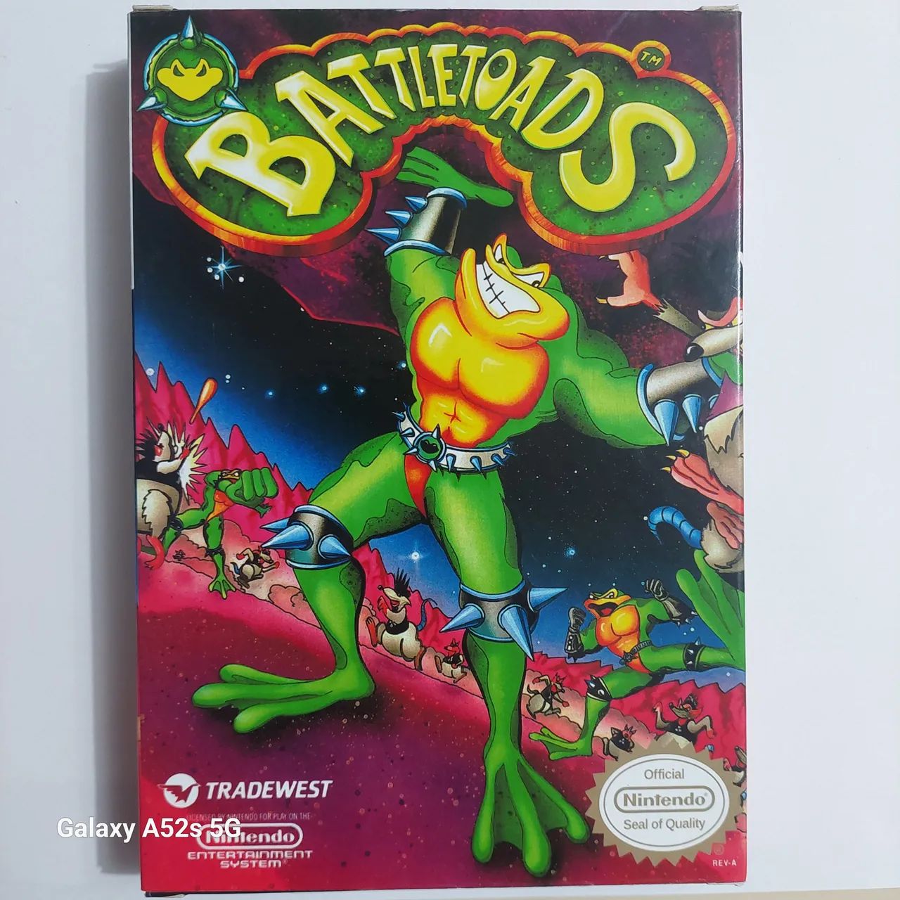Battletoads com manual original para nes - Foto 3