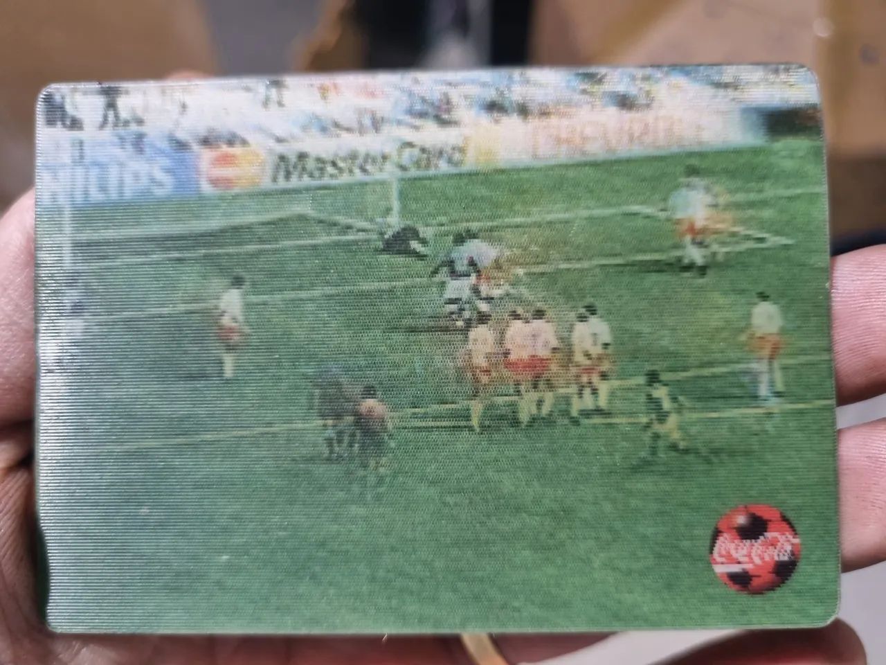 Fut card 3d gol coca cola