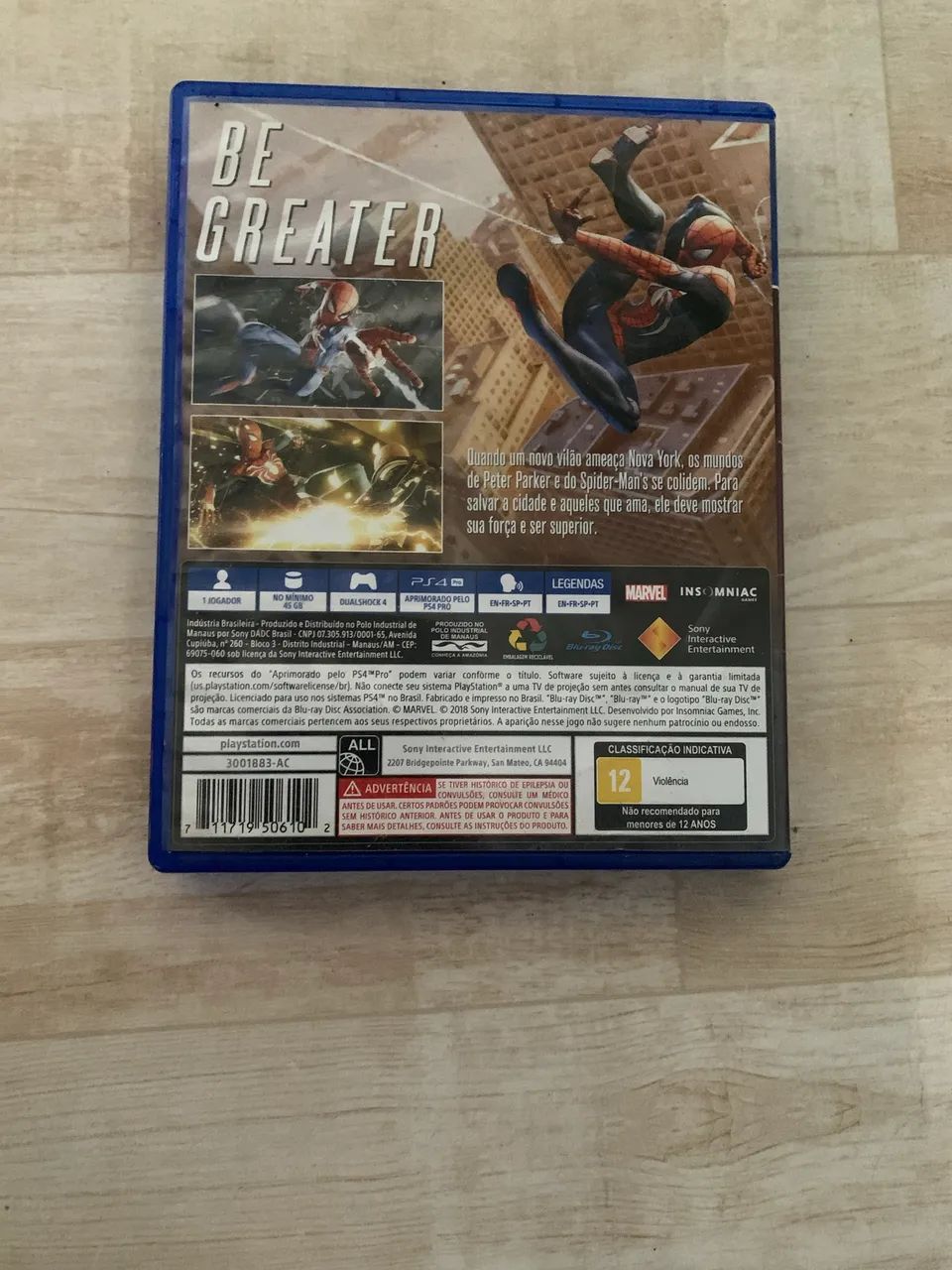 CD do Spider-Man PS4  - Foto 2