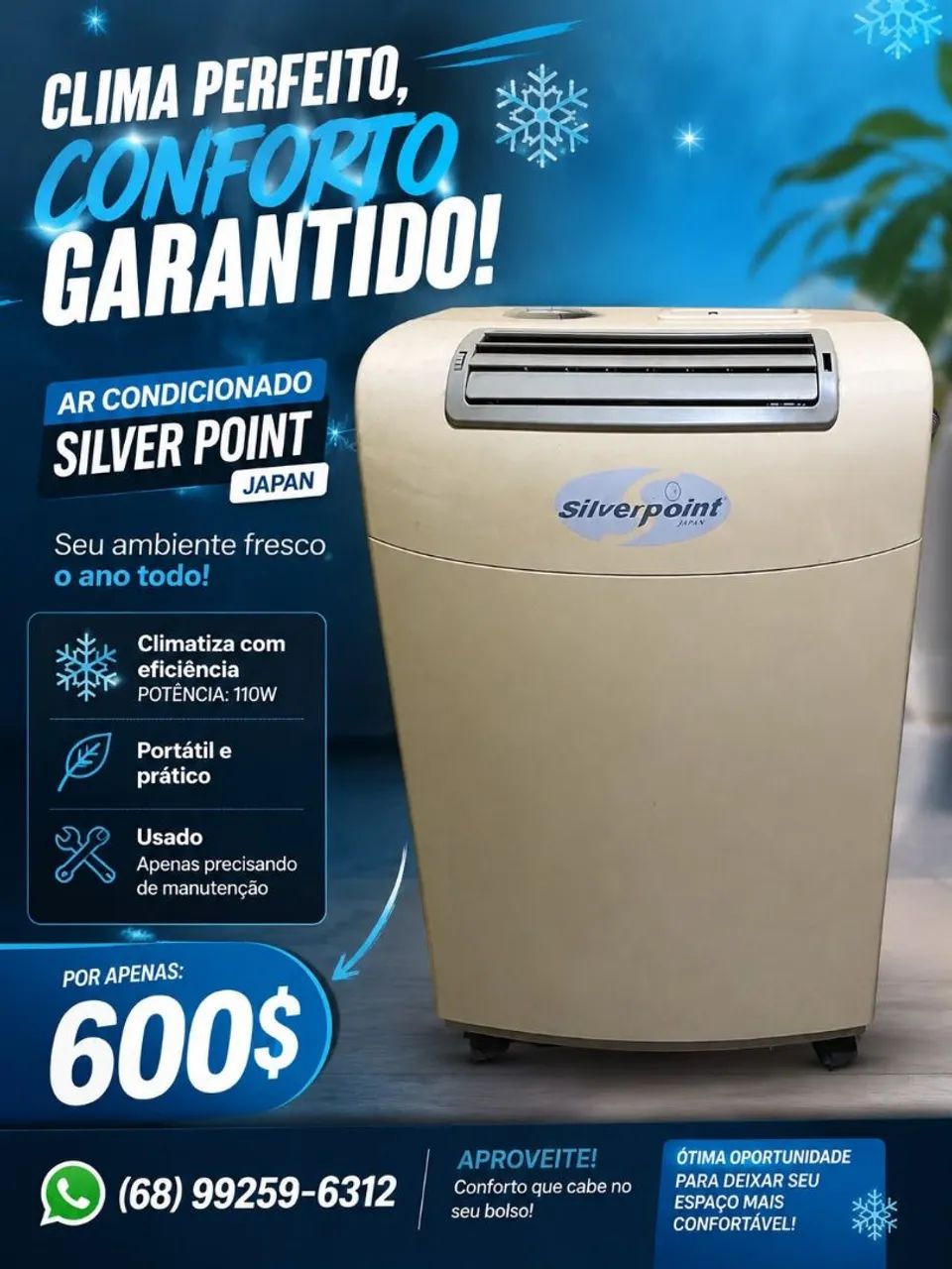 Ar condicionado portátil