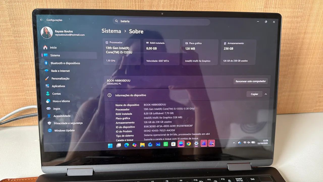 Notebook Samsung galaxy book 3  - Foto 5