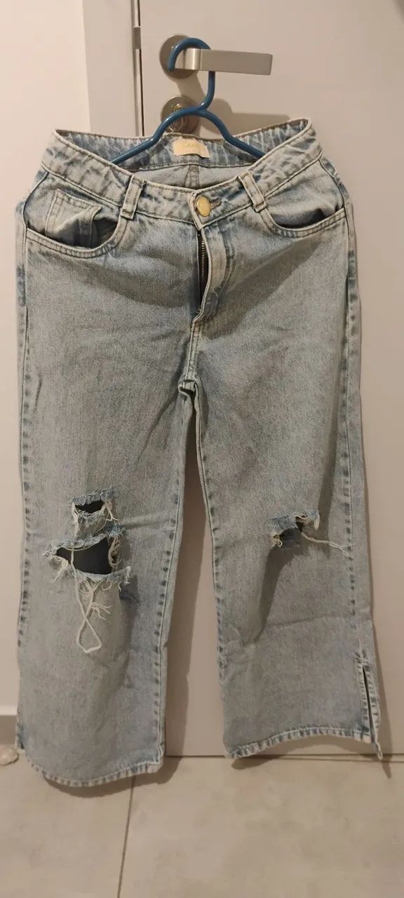 Calça jeans infantil menina 