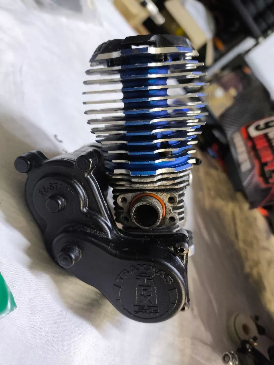 Motor Nitro traxxas trx 3.3 Revo jato 4tec  - Foto 4