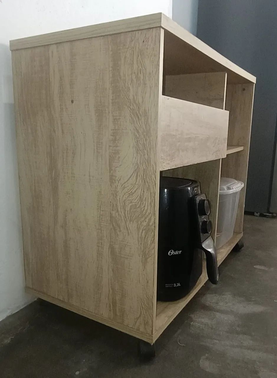Gabinete Cozinha com Rodinhas - Foto 2
