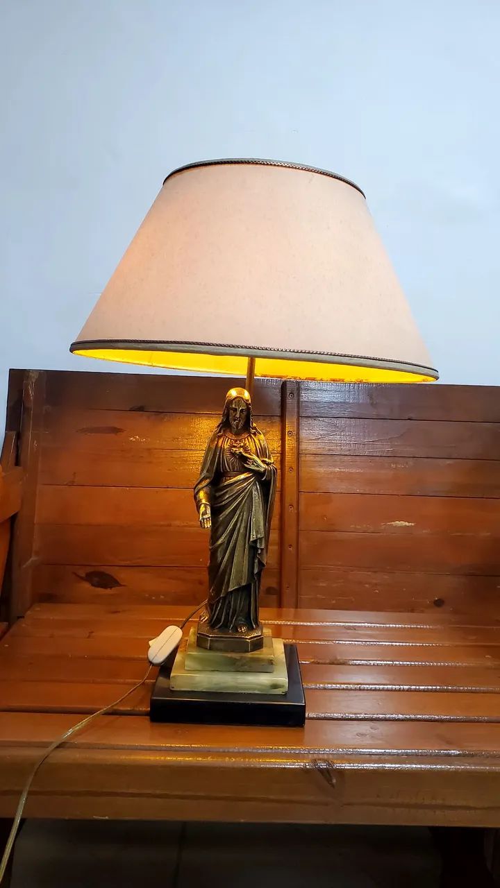 Par de abajures antigos -elegancia e sofisticação  - Foto 2