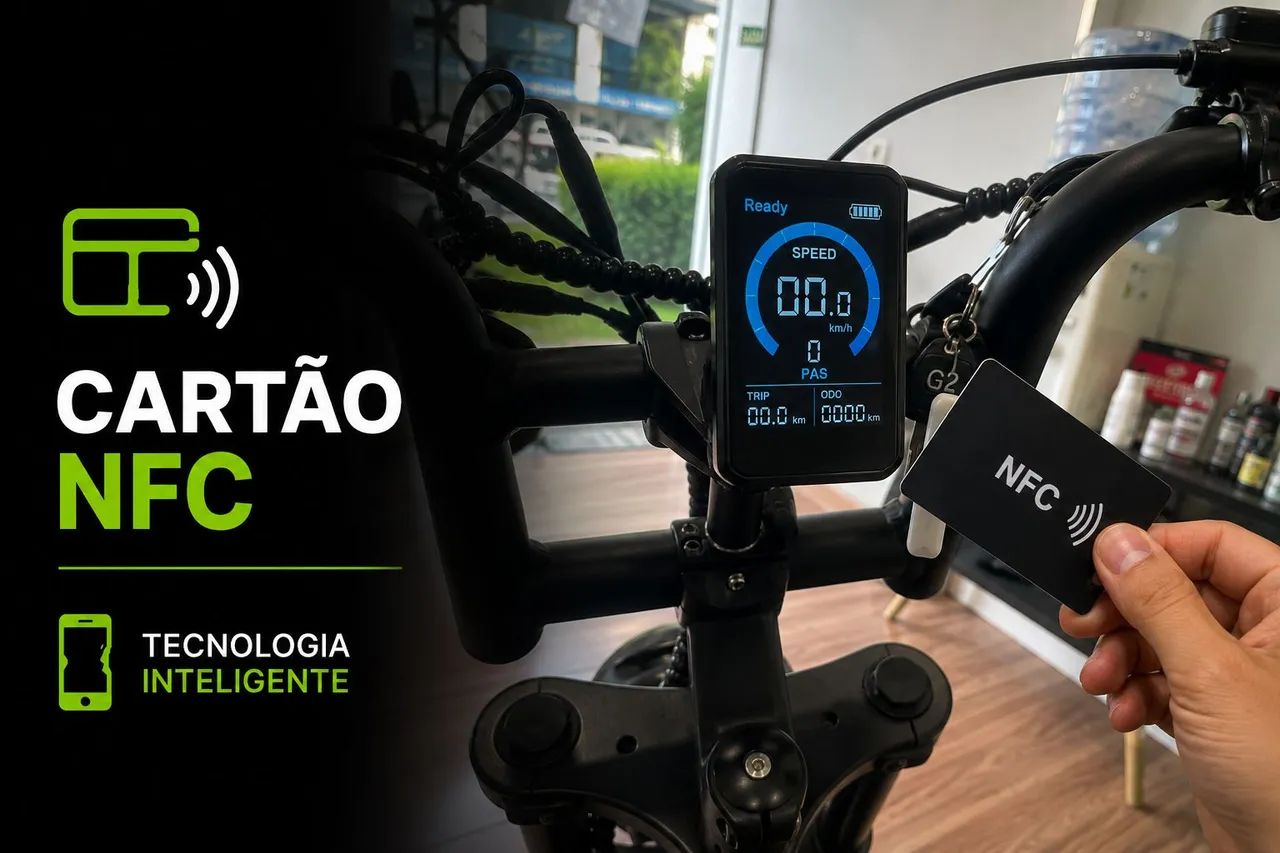 Bicicleta elétrica V20 PRO - Foto 3