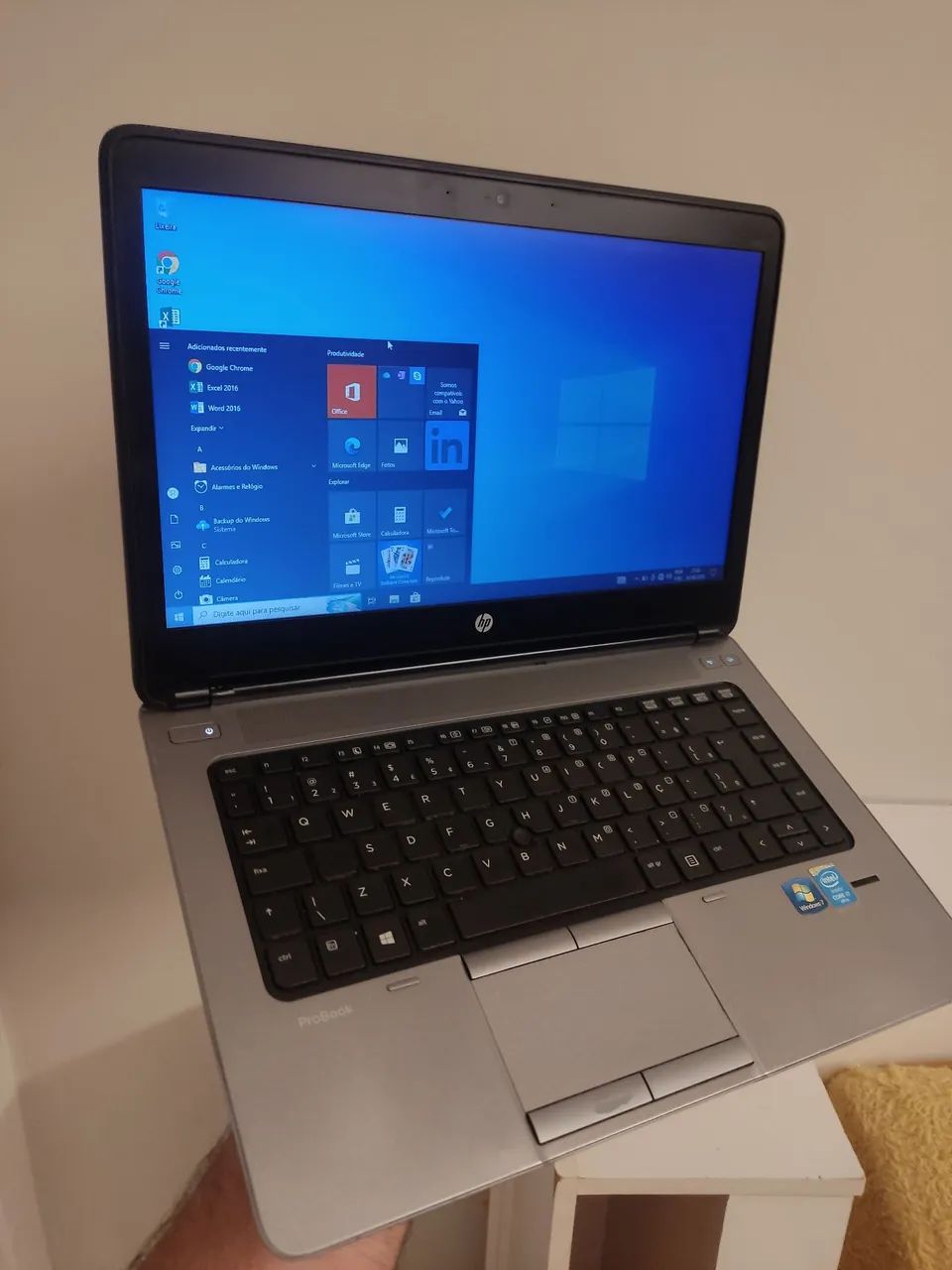 Notebook Intel Core i7 8GB RAM HD SSD Bateria Boa programas instalados  - Foto 3