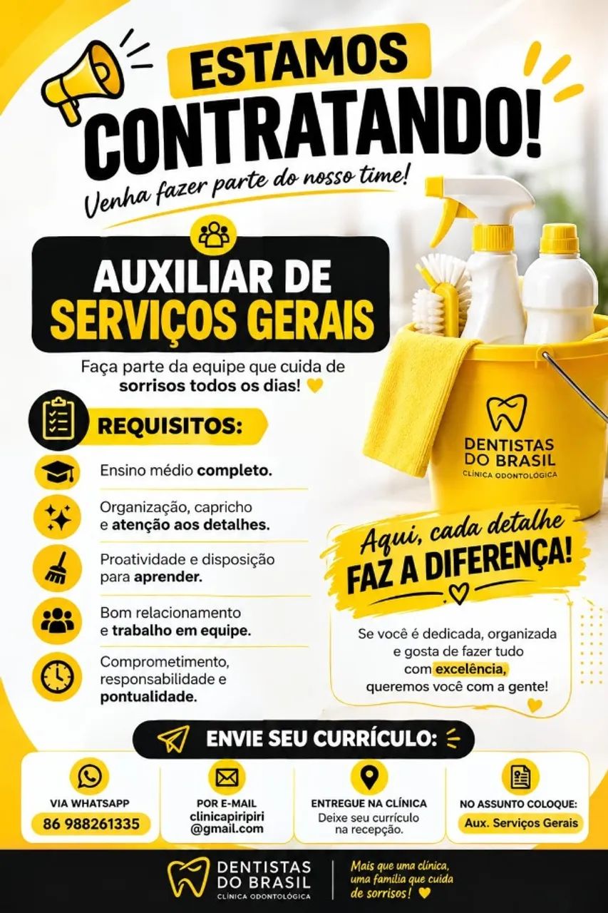 VAGA DE EMPREGO