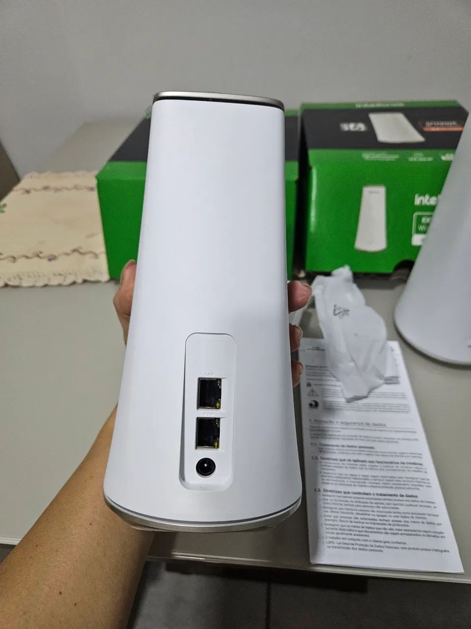 Extensor de wi-fi 6 Mesh Intelbras - Foto 2
