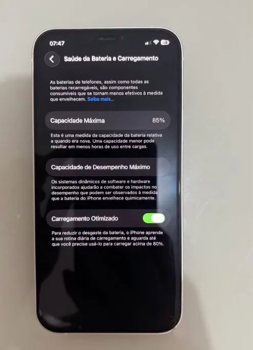 iPhone 12 128 de memória 85 de bateria  - Foto 2