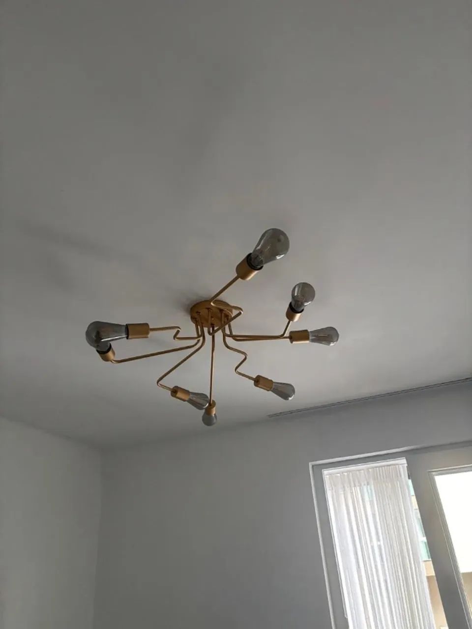 Lustre luminária teto com 8 lâmpadas - Foto 4