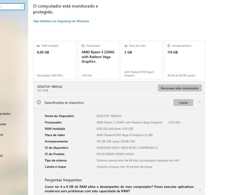 CPU RYZEN 3 2200G - Foto 4