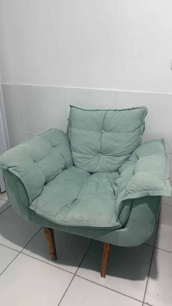 Maca meia inclinada , 2 poltronas  - Foto 3