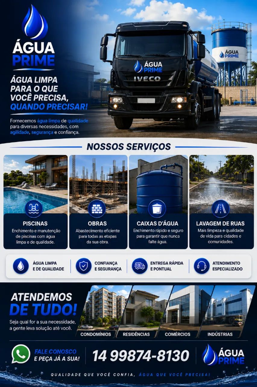 ENTREGA DE ÁGUA EM BAURU - ÁGUA PRIME - Foto 3