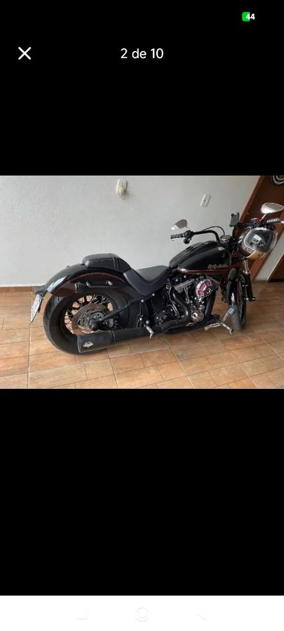 Vendo ou Troco Harley Davidson Blackline FXS 2013 - Foto 2