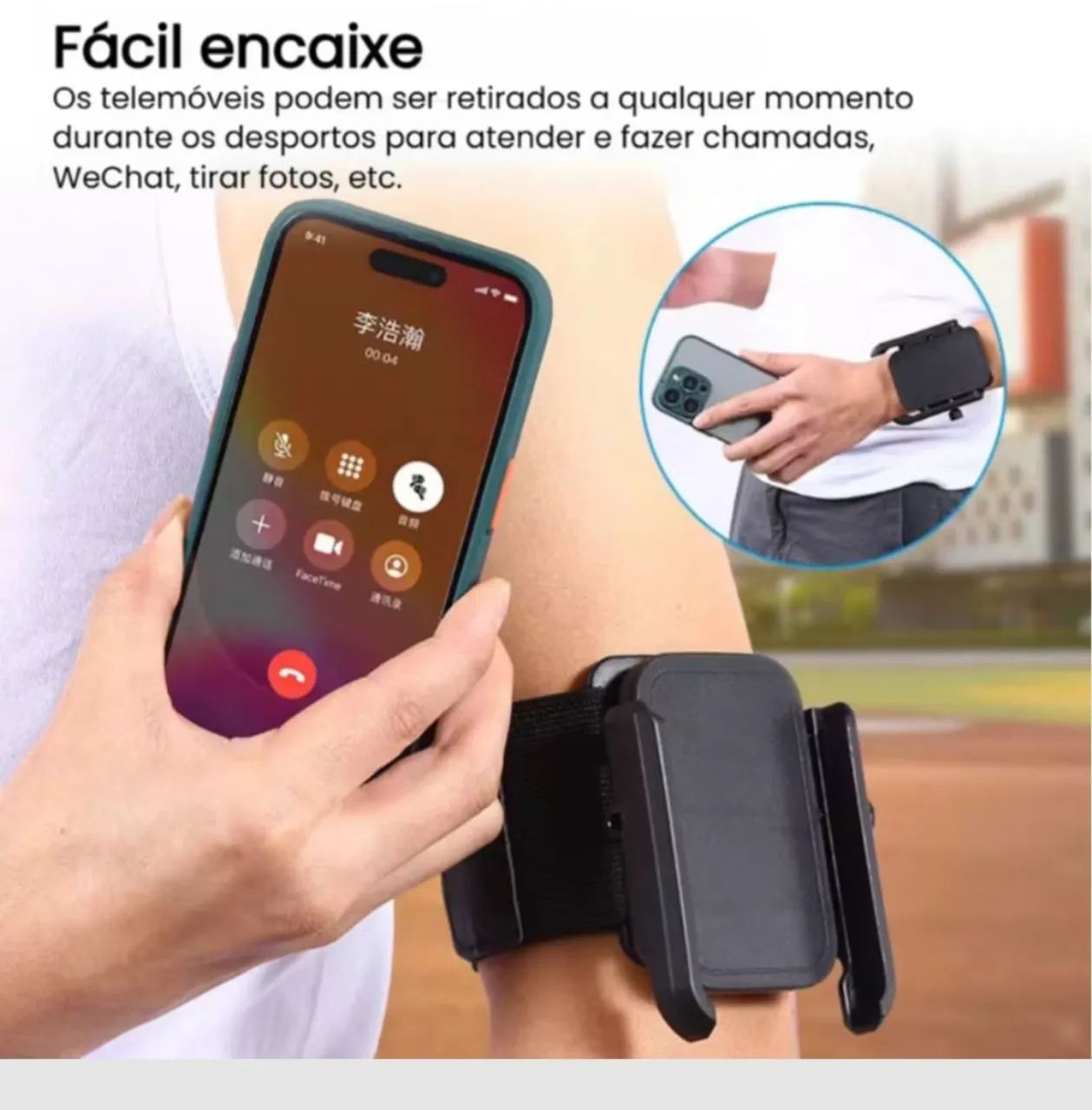 Suporte de braço para celular  - Foto 2