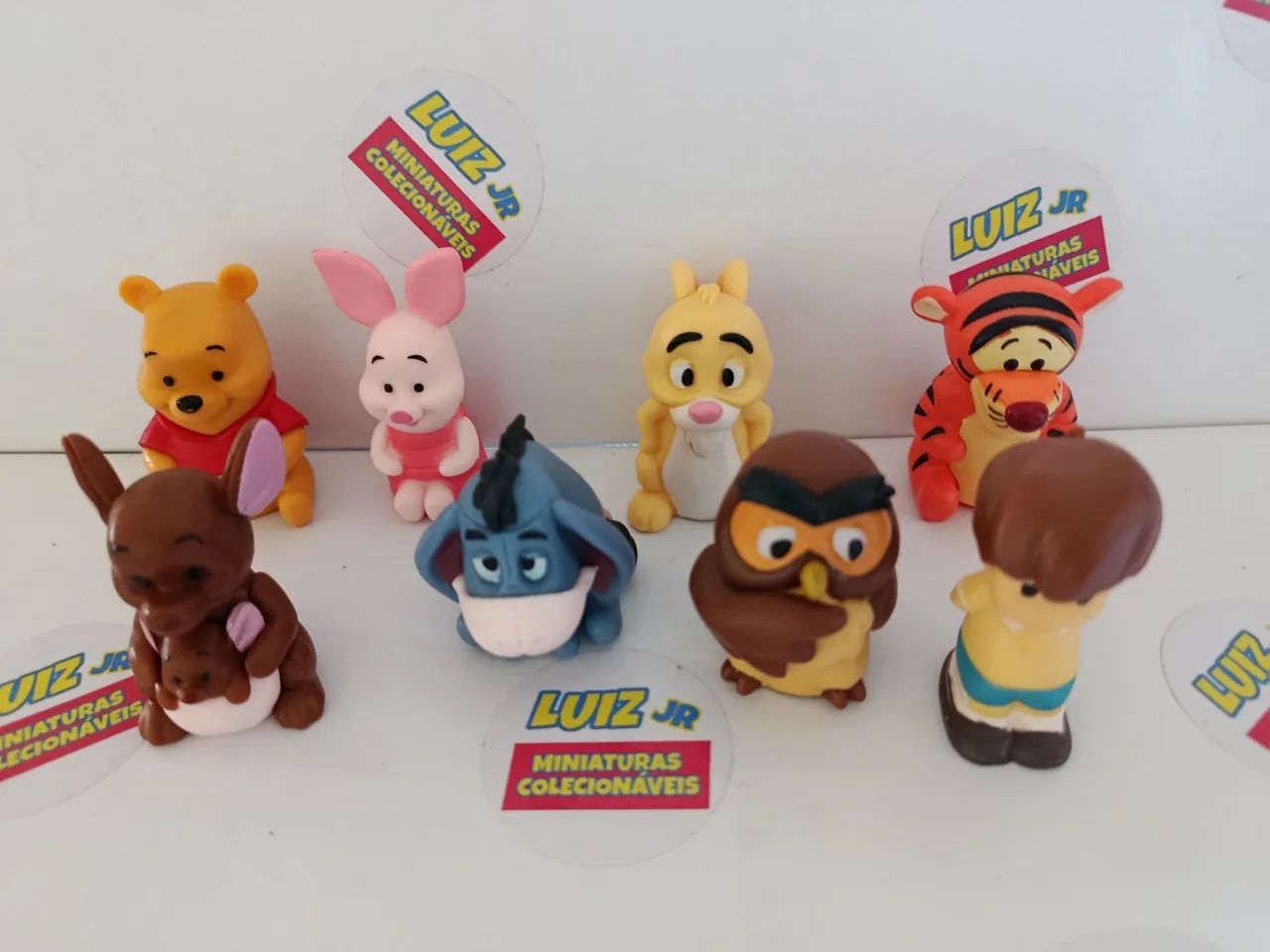 Ursinho puff - lote com 7 unidades