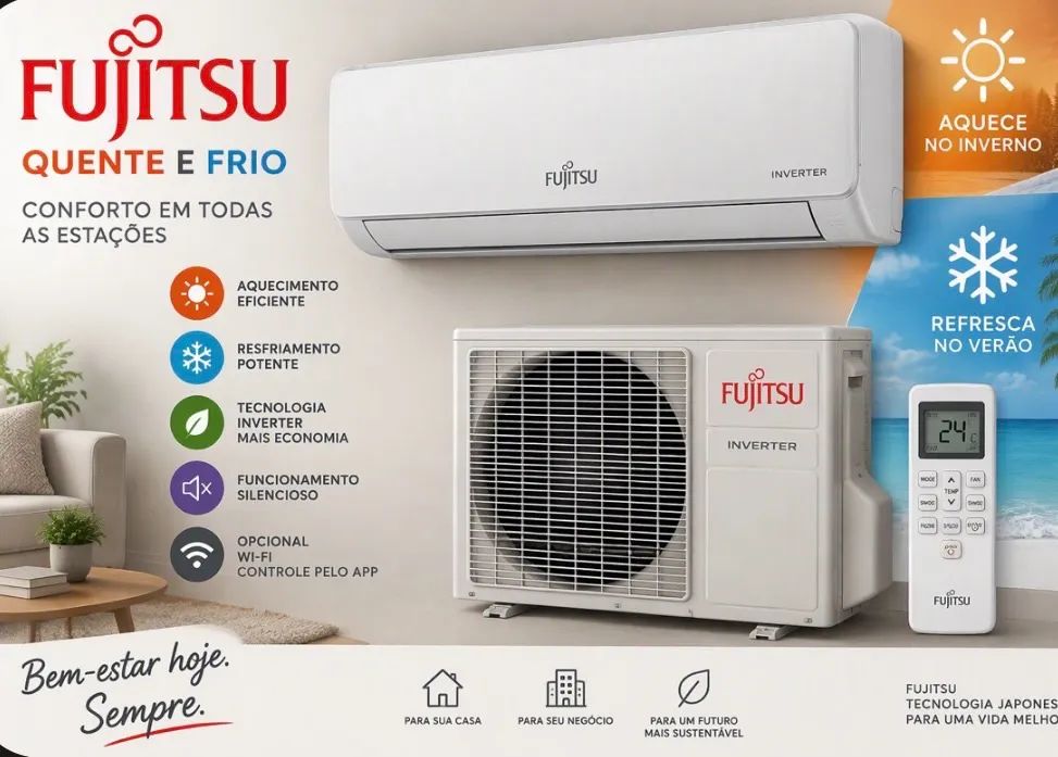 Ar Condicionado inverter Fujitsu