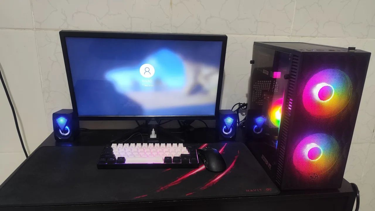 Oportunidade!! Computador gamer completo só pegar e usar!