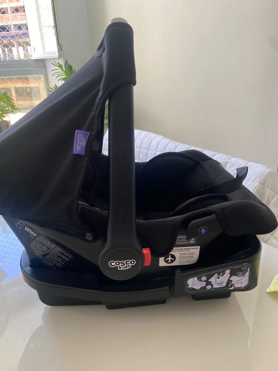 Bebê Conforto com Base Cosco Kids Wizz até 13kg