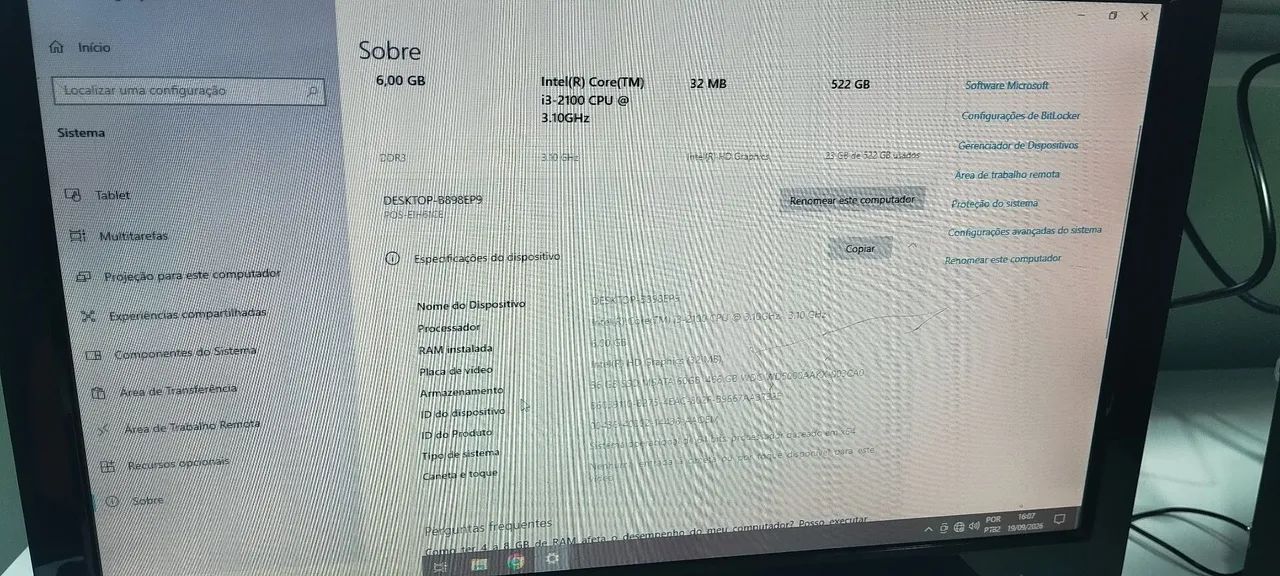Computador completo i3 segunda geração - Foto 5