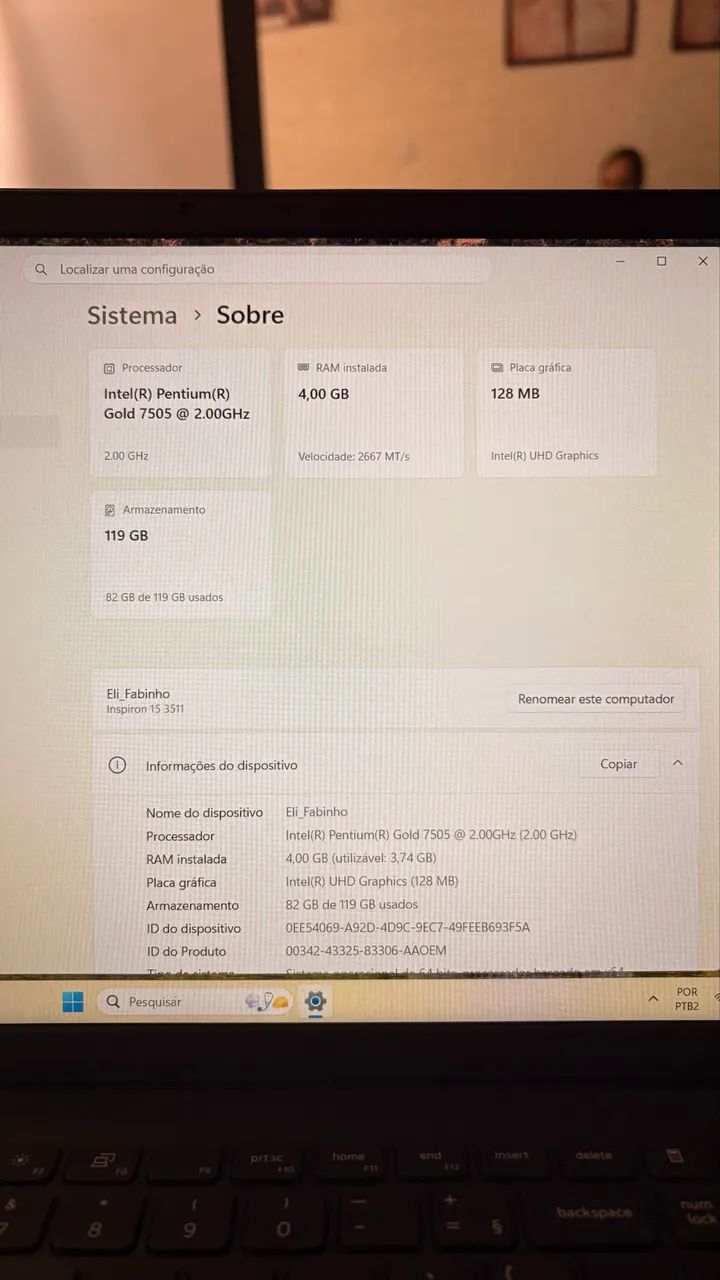 Notebook Dell Inspiron 15 3511 - Foto 3