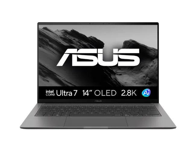 Notebook Lacrado Asus Zenbook S14 Intel Ultra 7 14" Polegadas OLED 2.8K DDR5