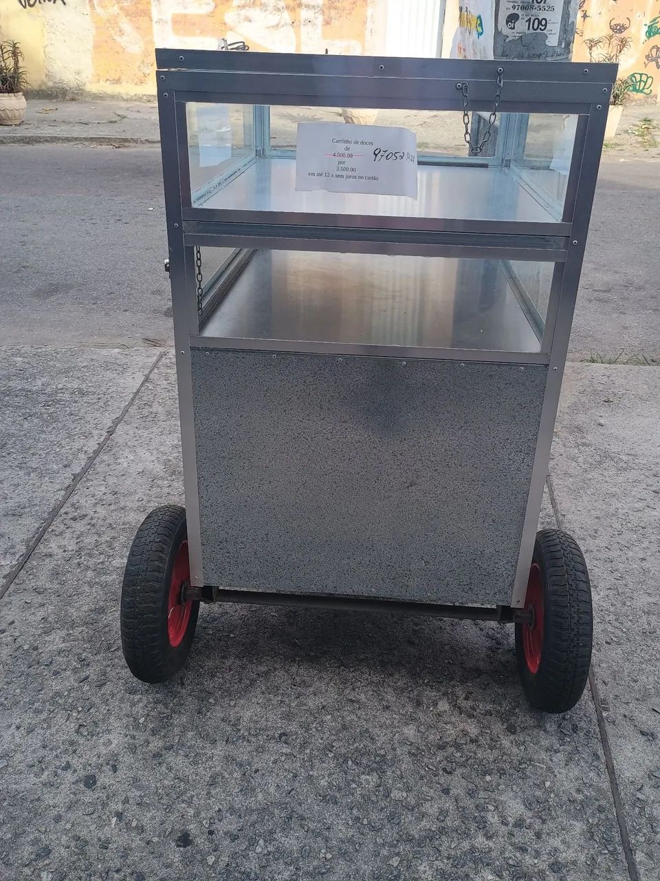 Carrinho para venda de doces  - Foto 3