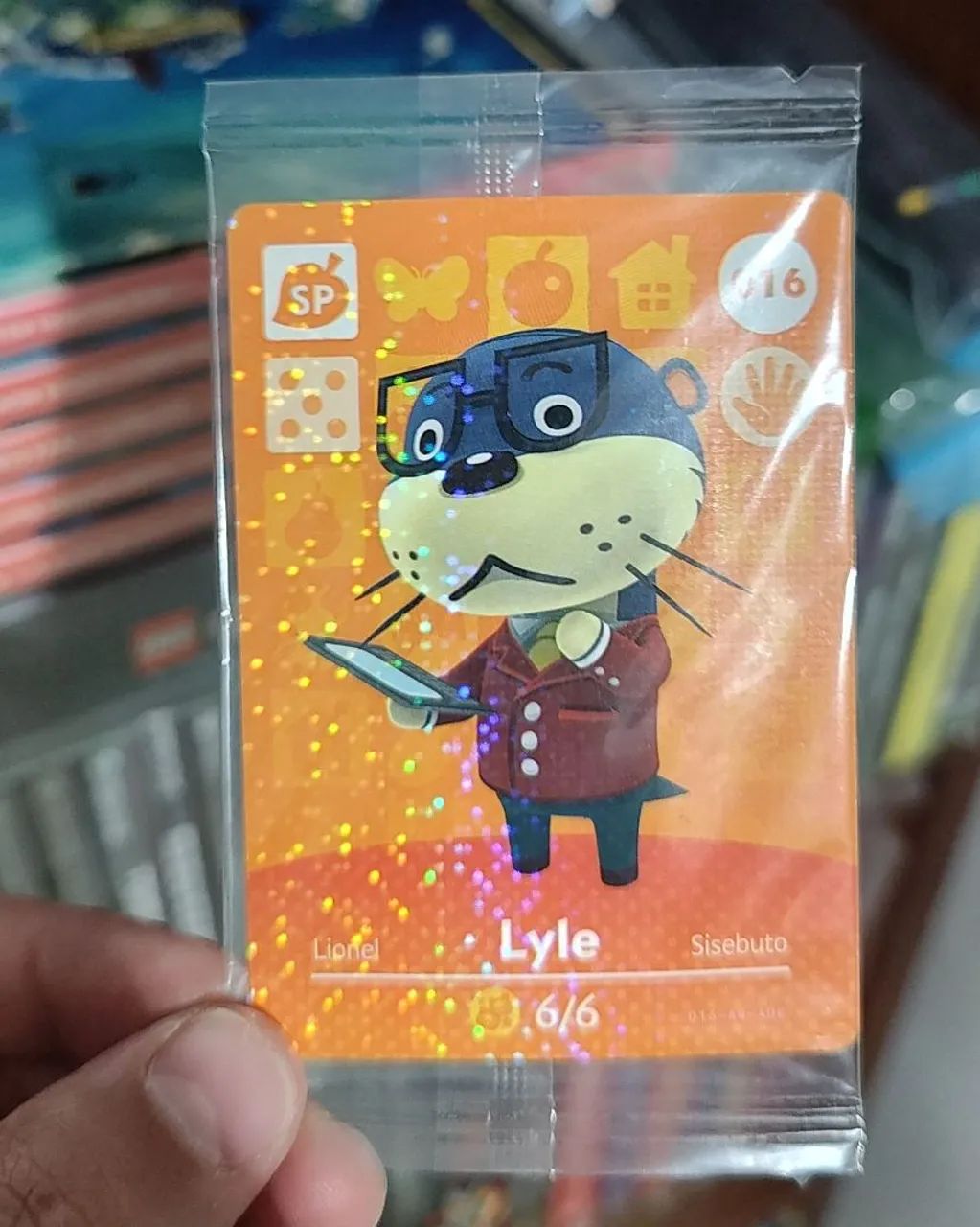 Amiibo Card Original Animal Crossing Lyle