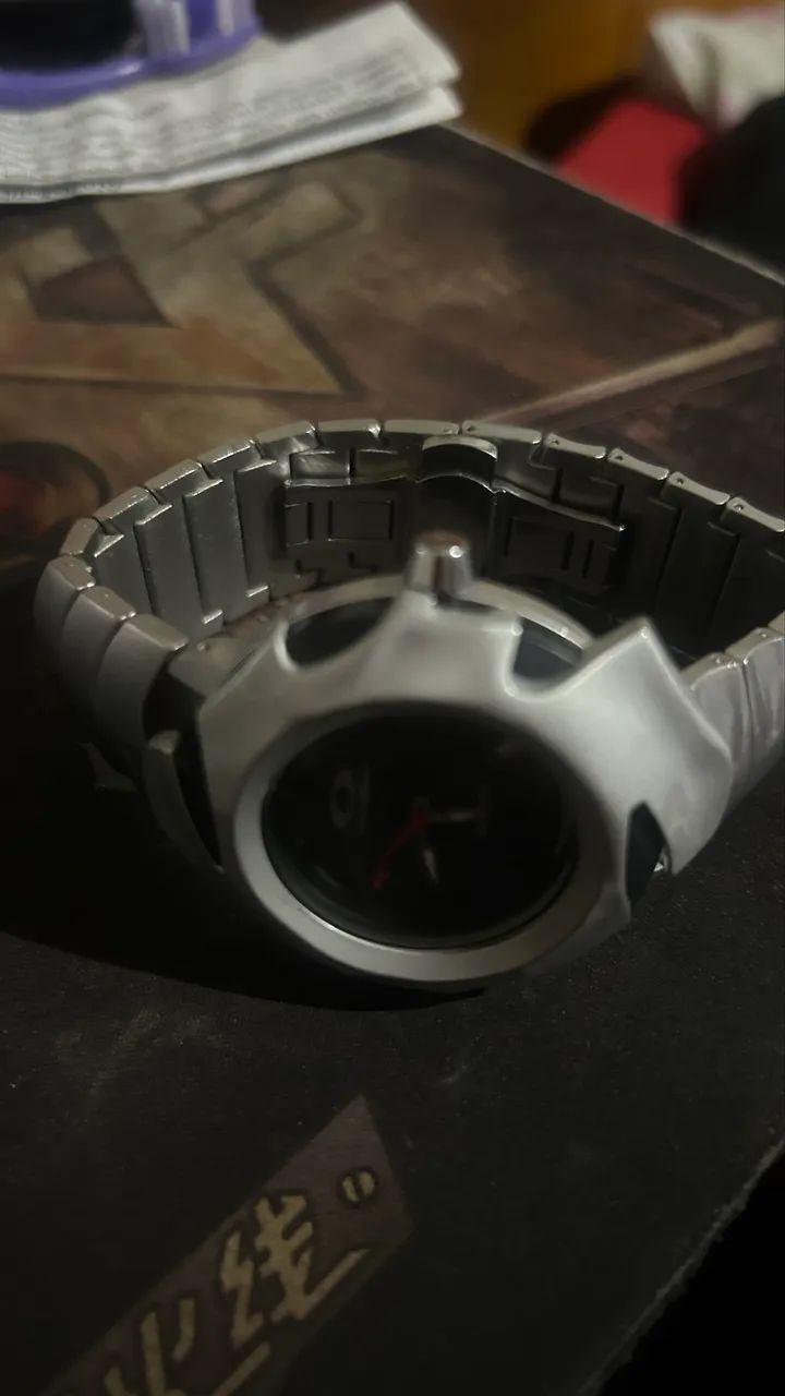 Relógio Blade Masculino Em Aço Oakley - Foto 2