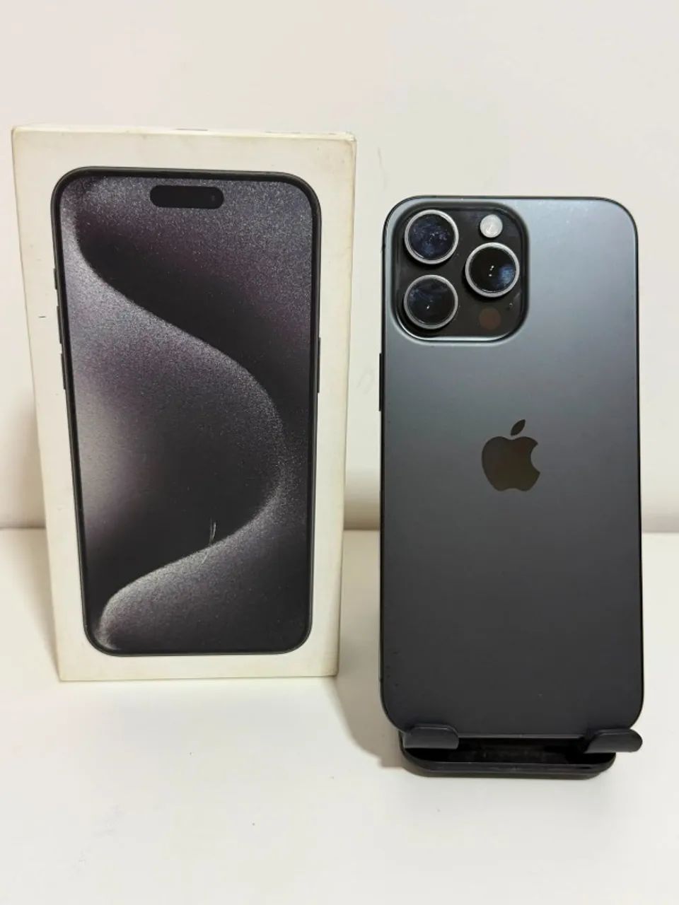 iPhone 15 Pro Max 512GB Black Titanium - (Todo Original) 