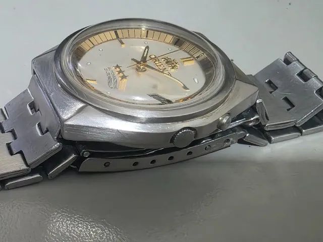 Orient Antigo Automatico Perola Japan Raro Coleção 21 Rubis - Foto 3