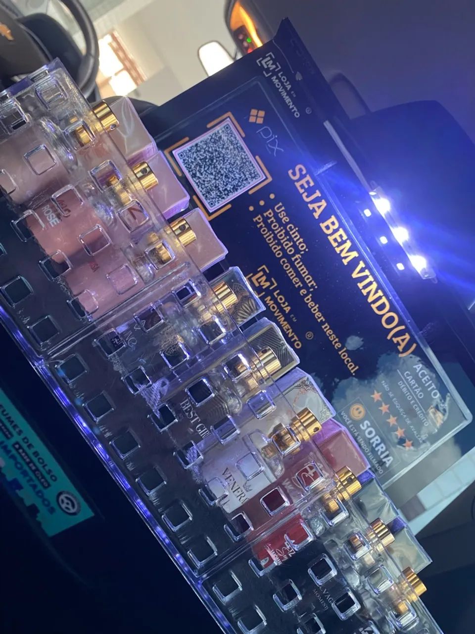 Expositor para vender perfumes no carro - Foto 4