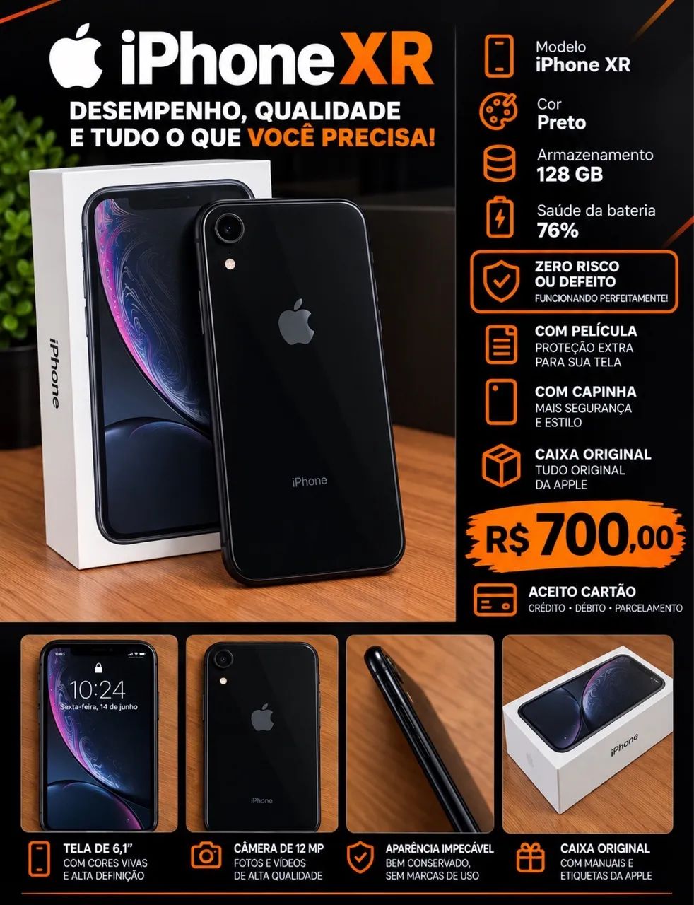 Iphone XR 128gb  - Foto 5