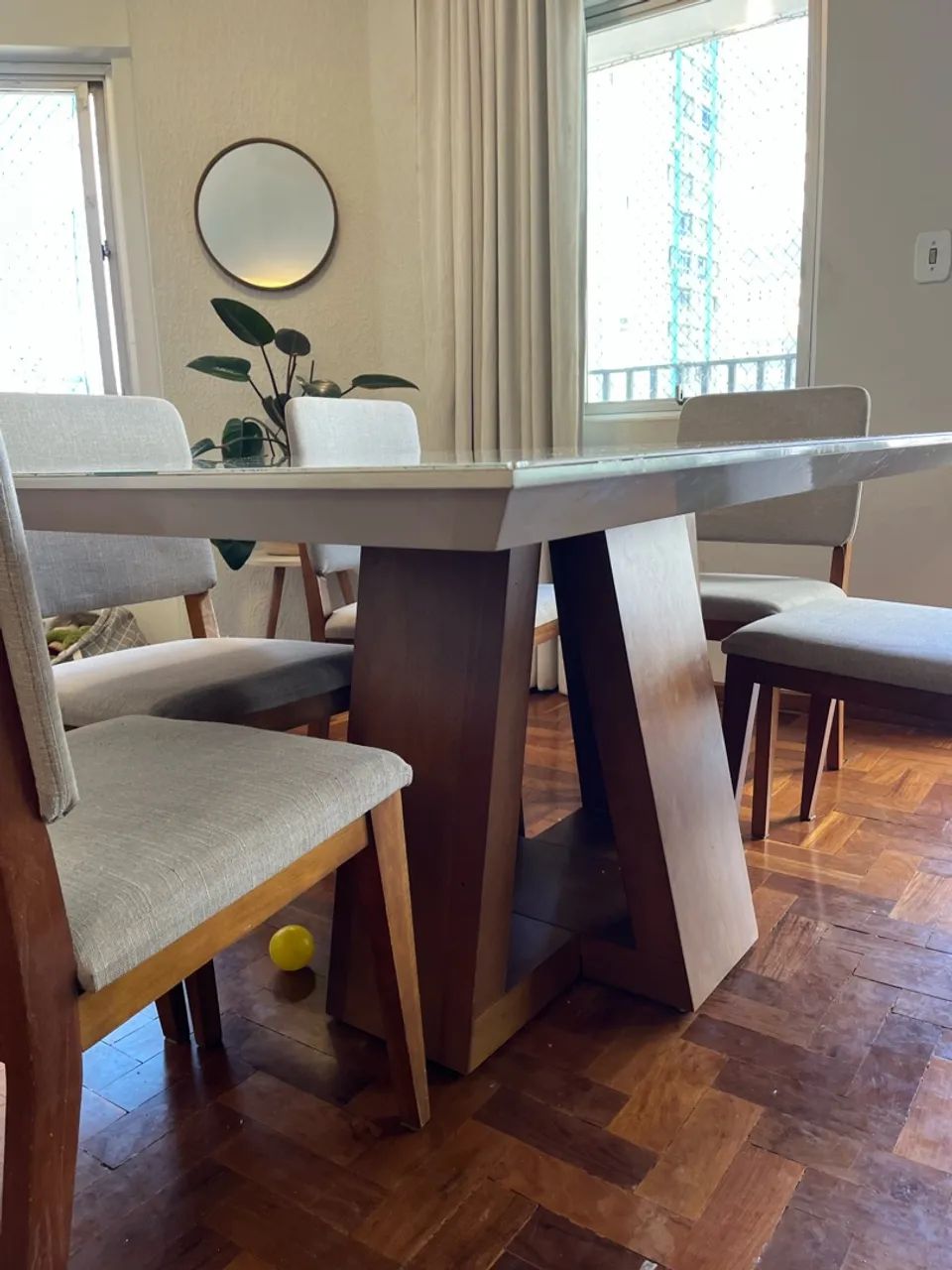 Mesa de jantar + 6 cadeiras  - Foto 3