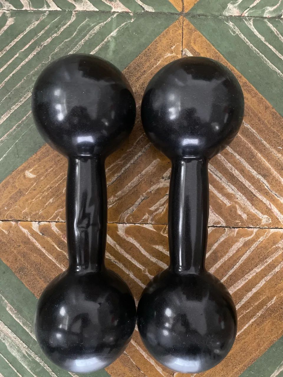 Halteres 7Kg emborrachado. - Foto 4