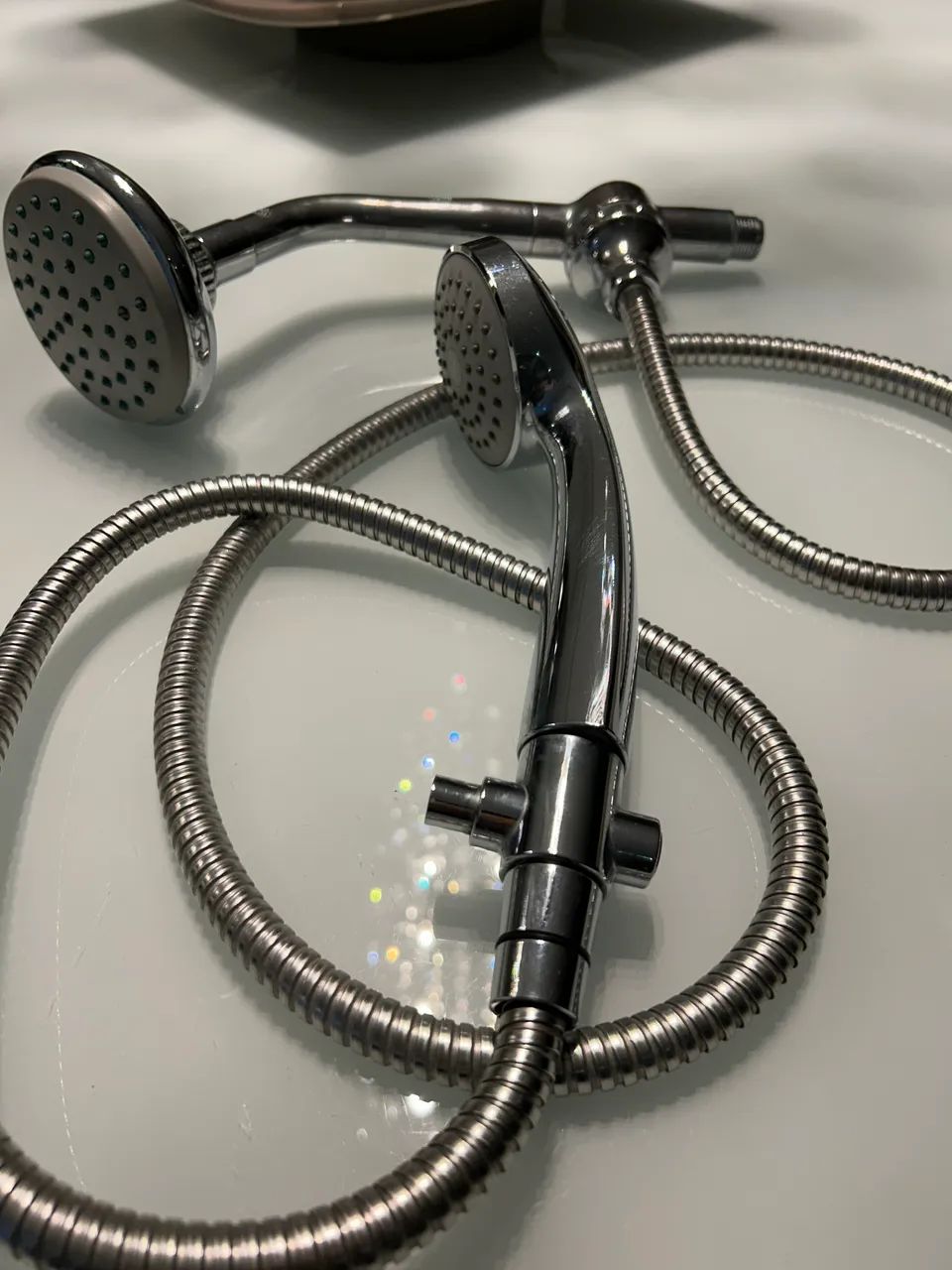 Kit Chuveiro Ducha Fame Cromada mangueira 1,80m com desviador Chuveiro de Mão Celite - Foto 5
