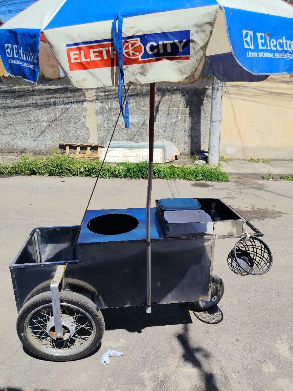Vendo carrinho de milho verde 