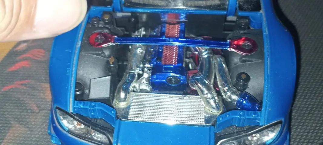 Miniatura Nissan Silvia S15 - Muscle Machine - 1/18  - Foto 4