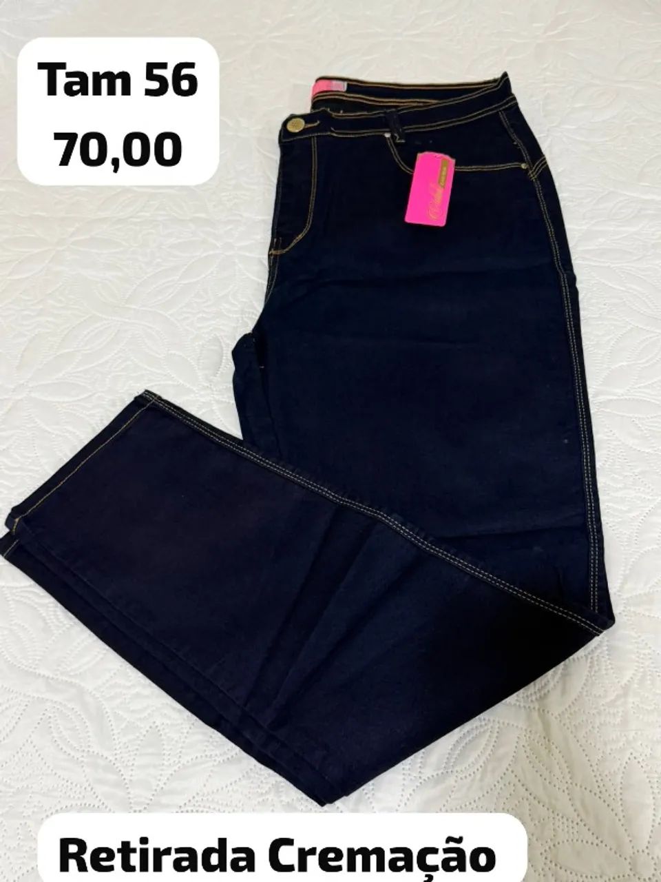 Vendo lindas Calças Jeans Plus size - Foto 4