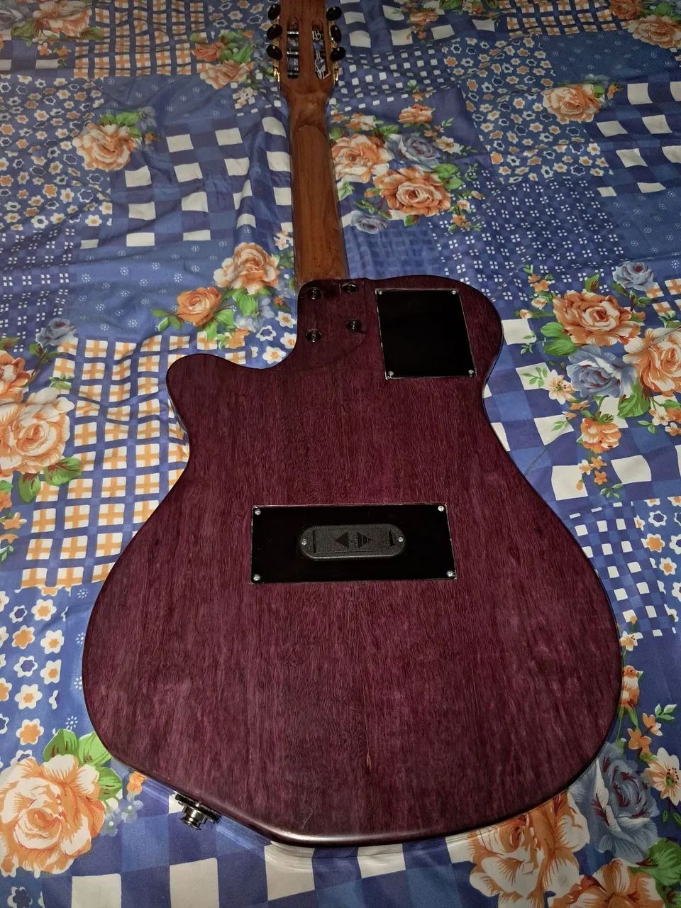 Violão flat semi acústico gleuso luthier  - Foto 5
