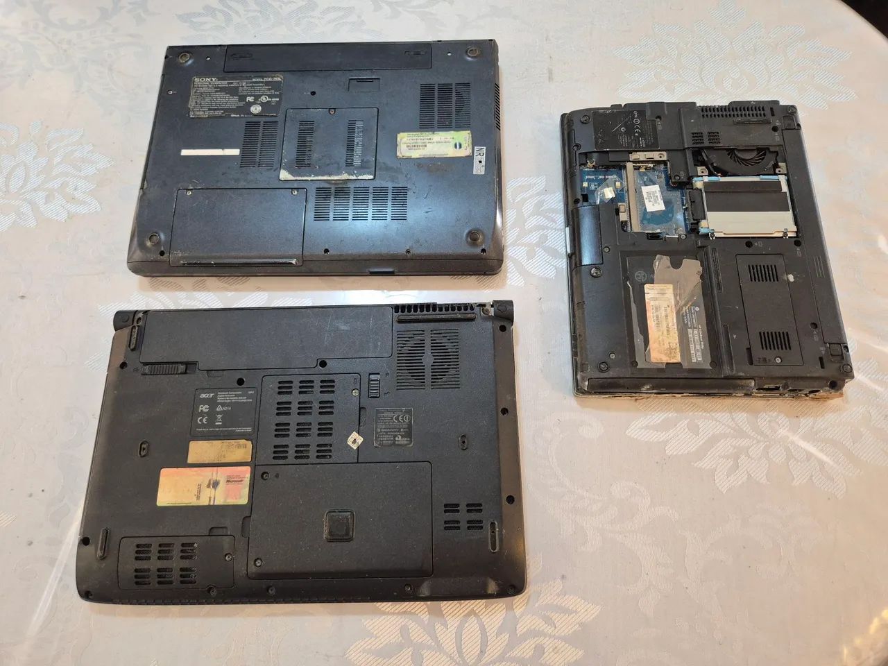 Lote 3 notebooks com defeito HP Acer Vaio - Foto 2