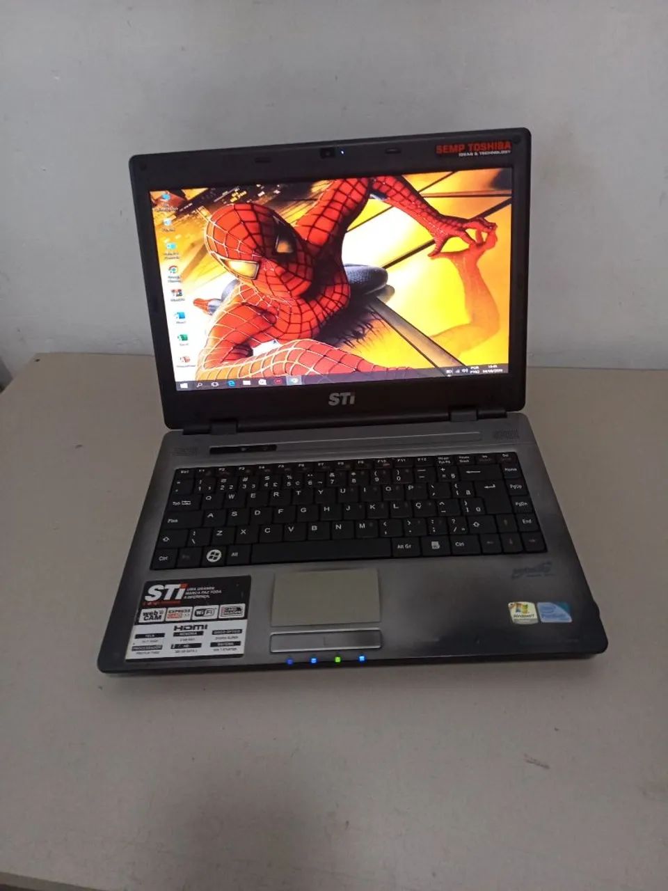 Notebook STI dual core 6GB ram HD 50GB perfeito  - Foto 2