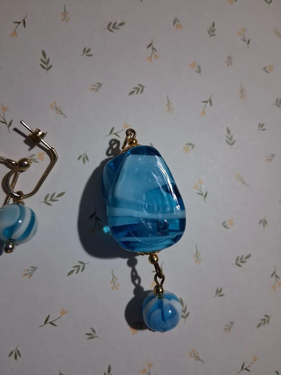 Conjunto pingente e brincos - Foto 2