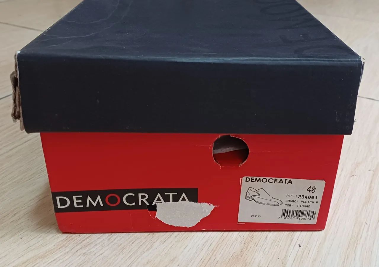 Sapato Masculino Democrata n. 40 - Foto 5