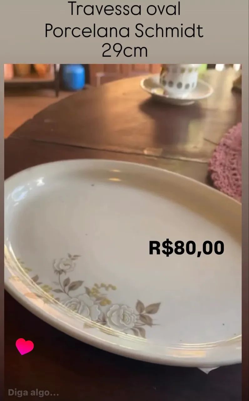 Antiguidades em porcelana 