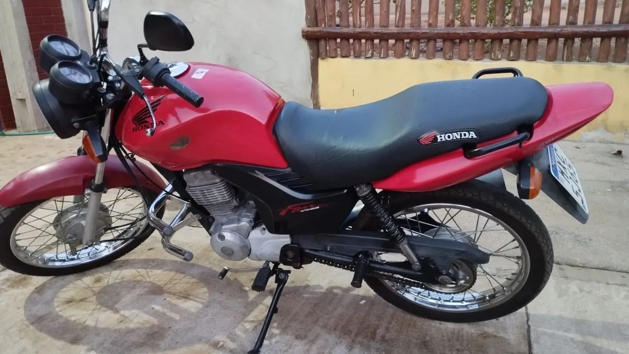 Cg 125 com partida  - Foto 4