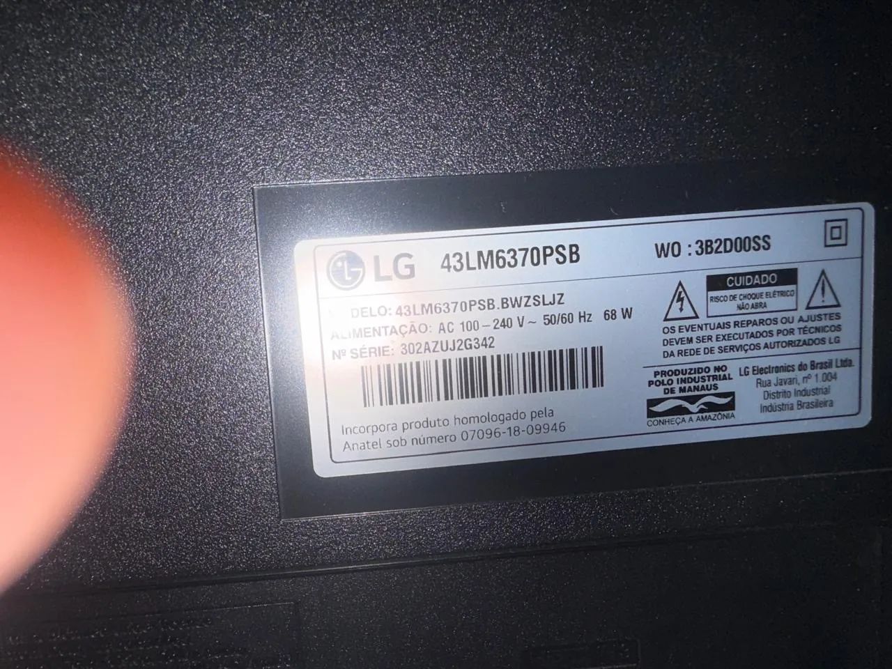Tv LG 43 polegadas muito nova - Foto 2