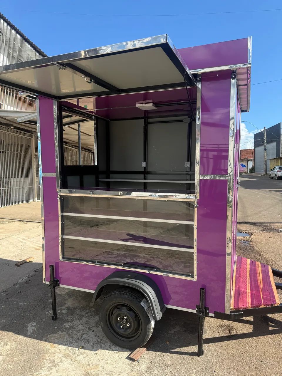 Trailer food truck 