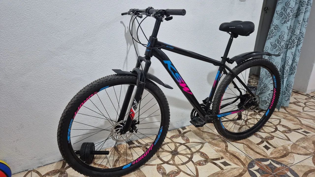 Bicicleta KSW Aro 19 Alumínio - Nova - Foto 2